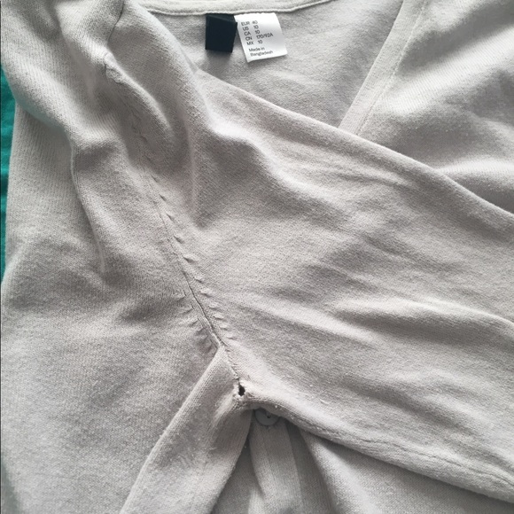 DONATED!! Two cardigans size medium grey and lilac purple - Picture 6 of 6